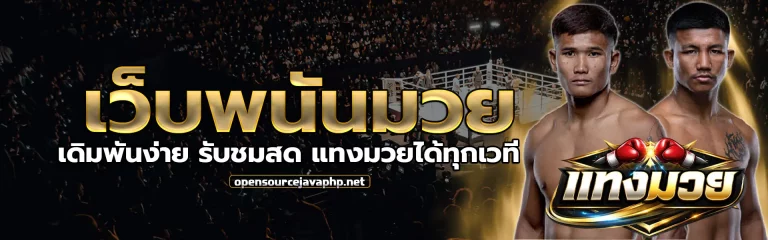 เว็บ พนัน มวย 1